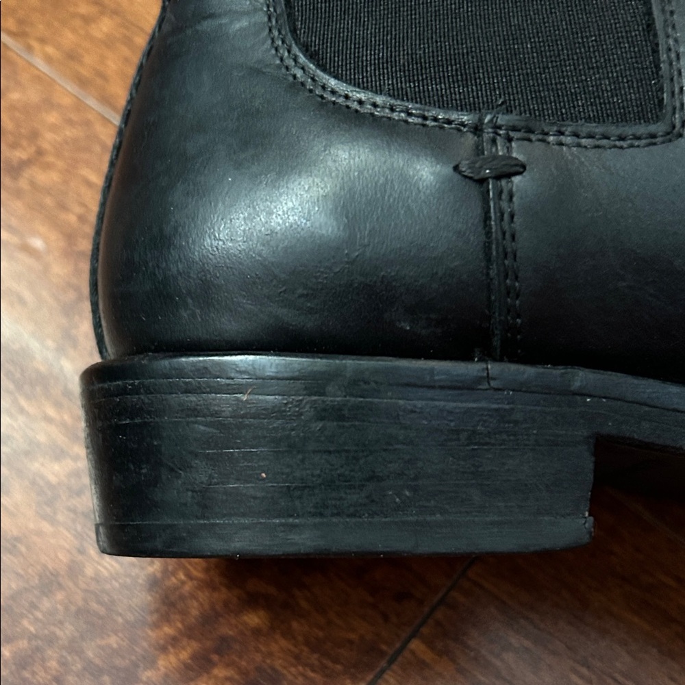 All Saints “Eli” Black Leather Chelsea Boots, Perfect Shoe Work to Play, Size 40 - Picture 8 of 16